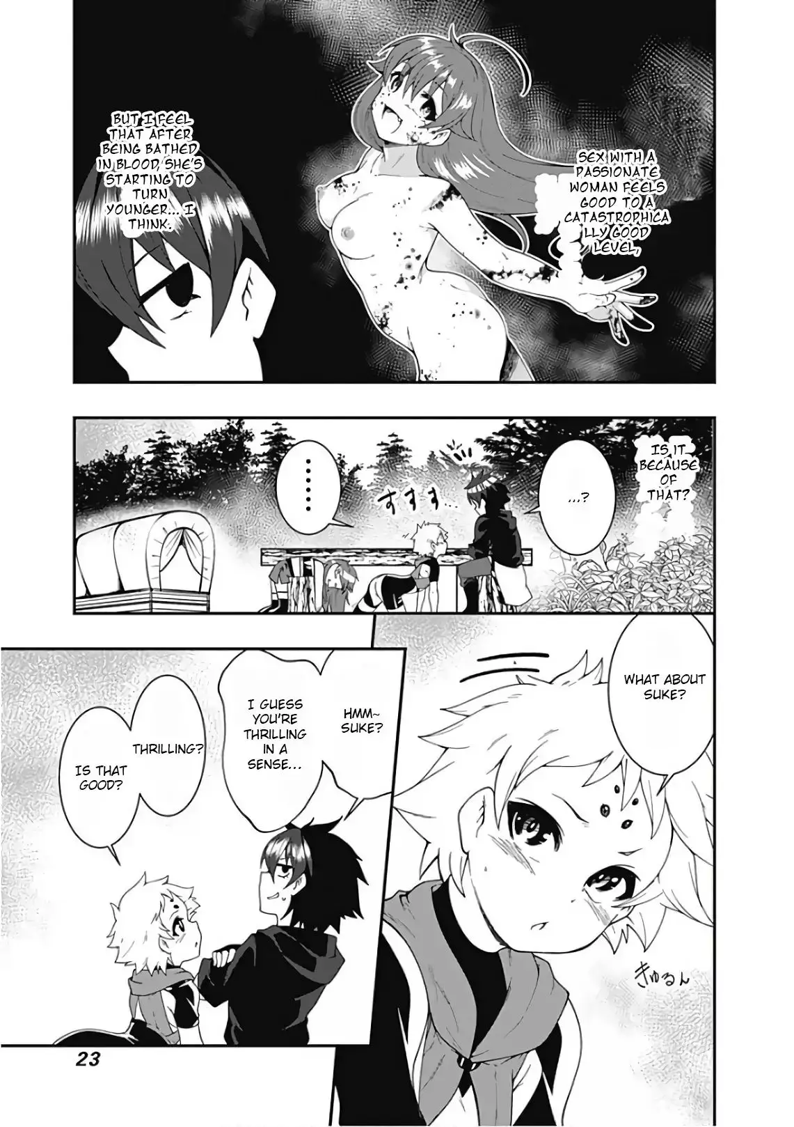 Jichou shinai Motoyuusha no Tsuyokute Tanoshii New Game - 36 page 3