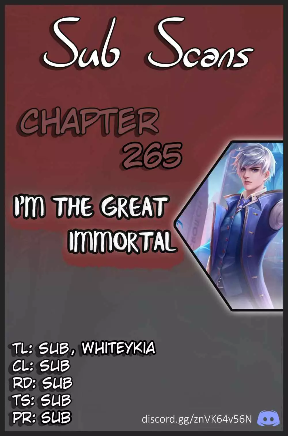 I'm The Great Immortal - 265 page 1