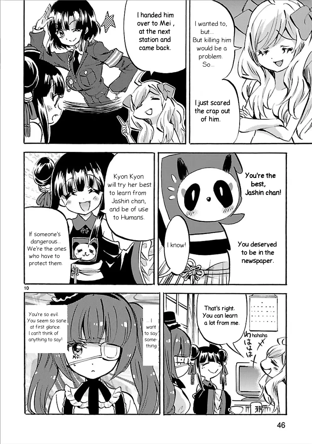 Jashin-chan Dropkick - 148 page 10