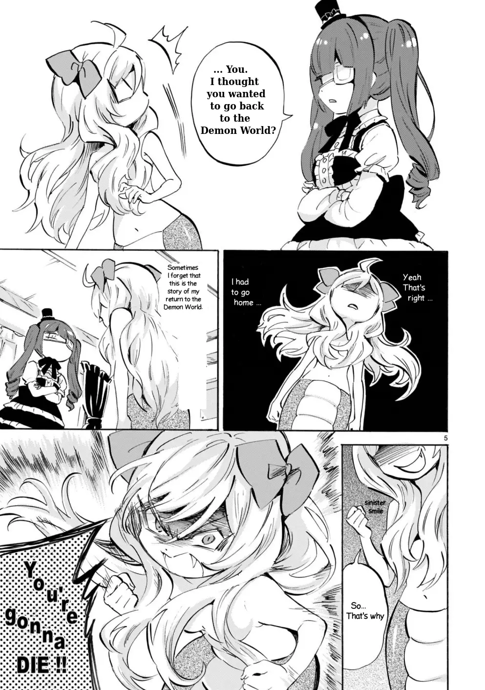 Jashin-chan Dropkick - 167 page 5