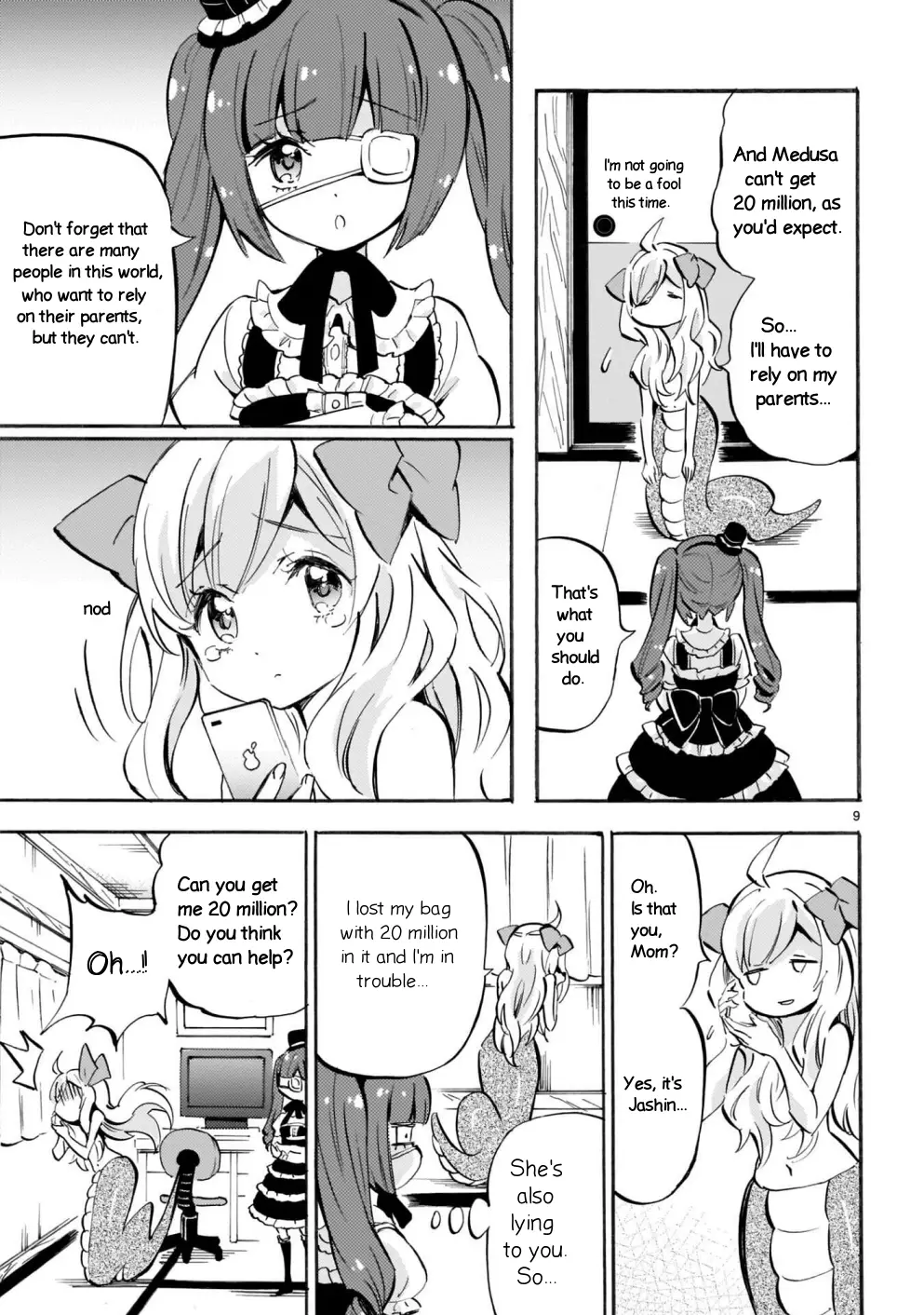 Jashin-chan Dropkick - 174.2 page 9