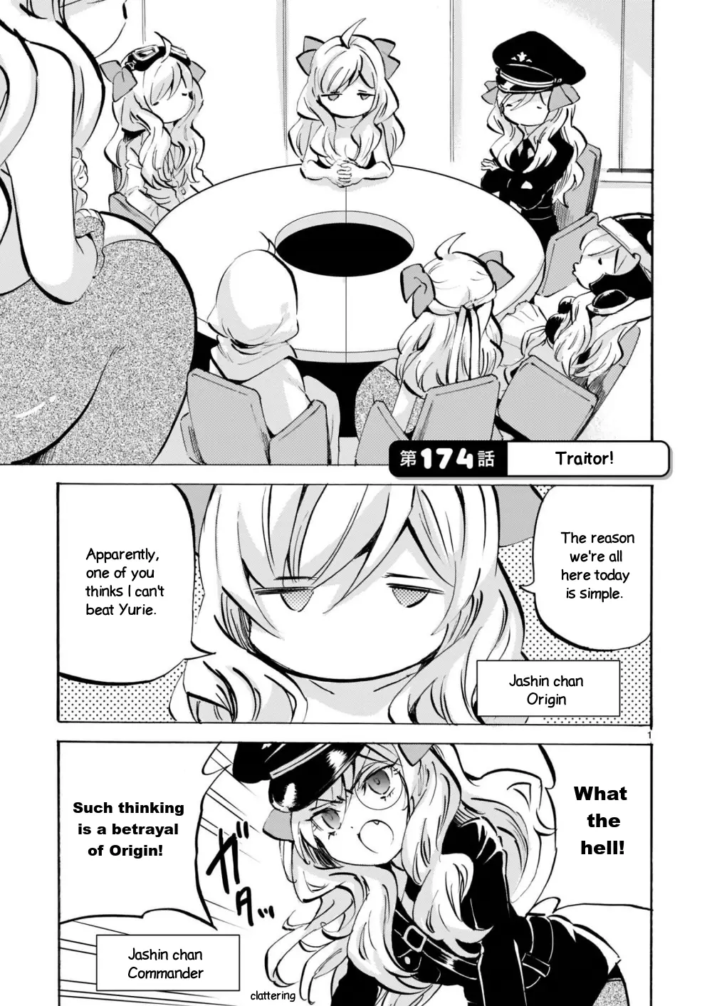 Jashin-chan Dropkick - 174 page 1