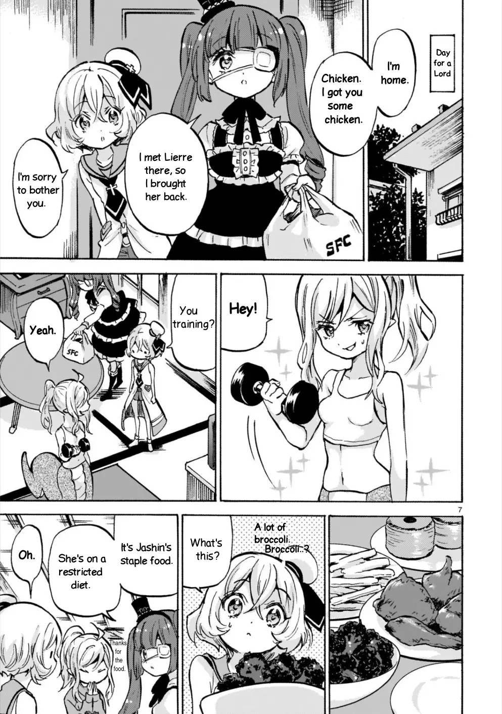 Jashin-chan Dropkick - 186 page 7