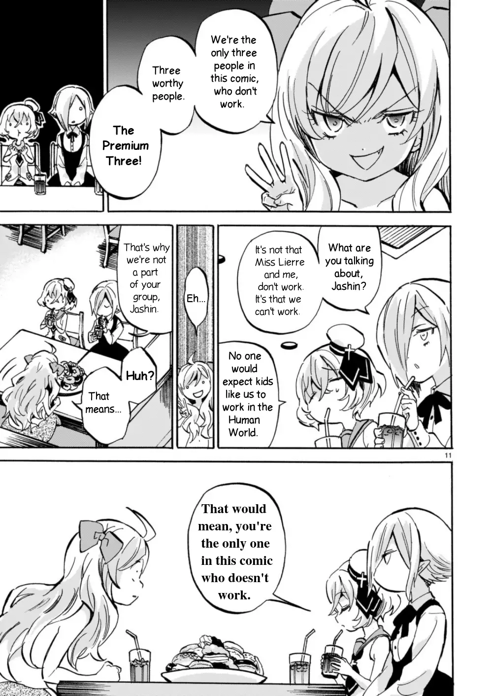 Jashin-chan Dropkick - 195 page 11