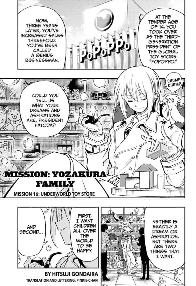 Mission: Yozakura Family - 16 page 1