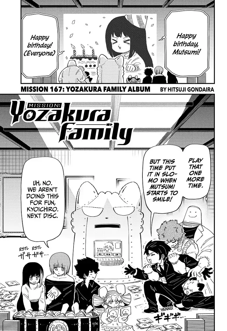 Mission: Yozakura Family - 167 page 1-236550ad