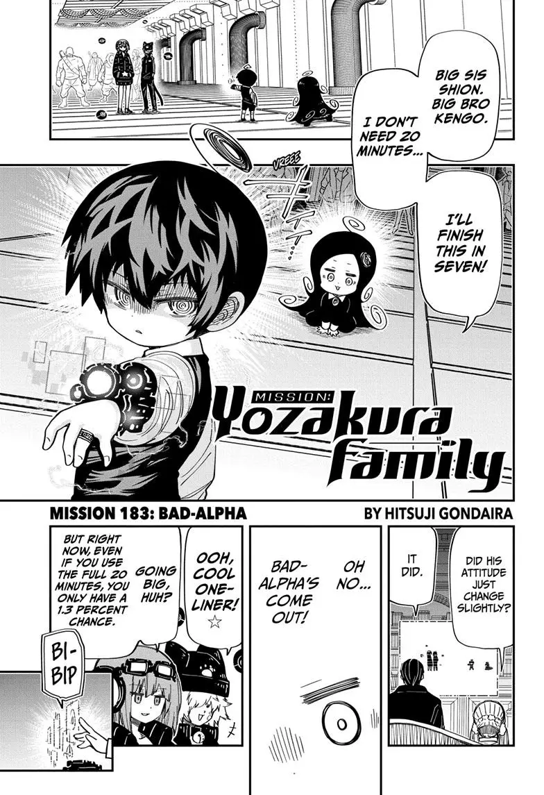 Mission: Yozakura Family - 183 page 1-9d07c4e7