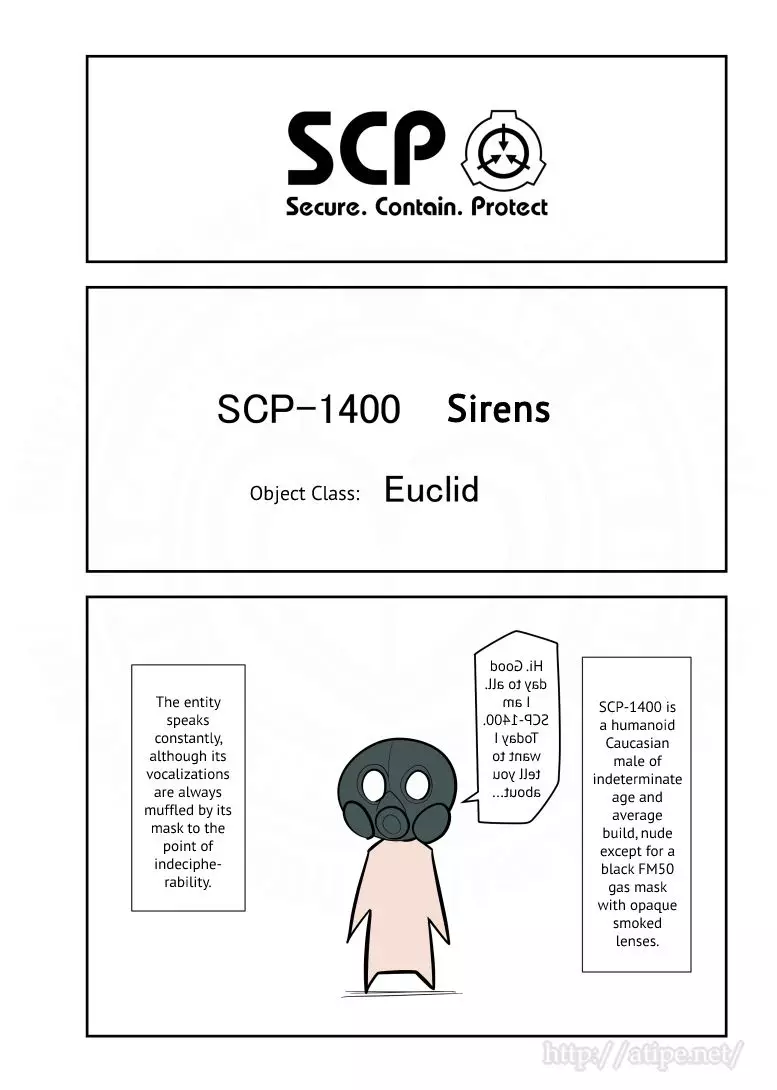 Oversimplified SCP - 155 page 1