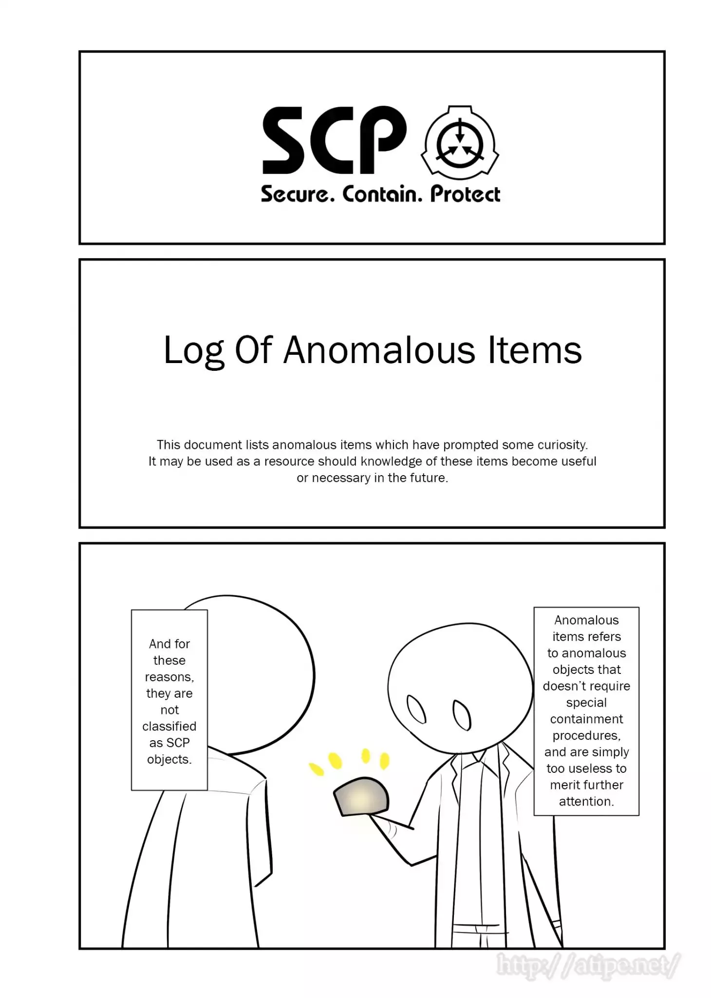 Oversimplified SCP - 77 page 0