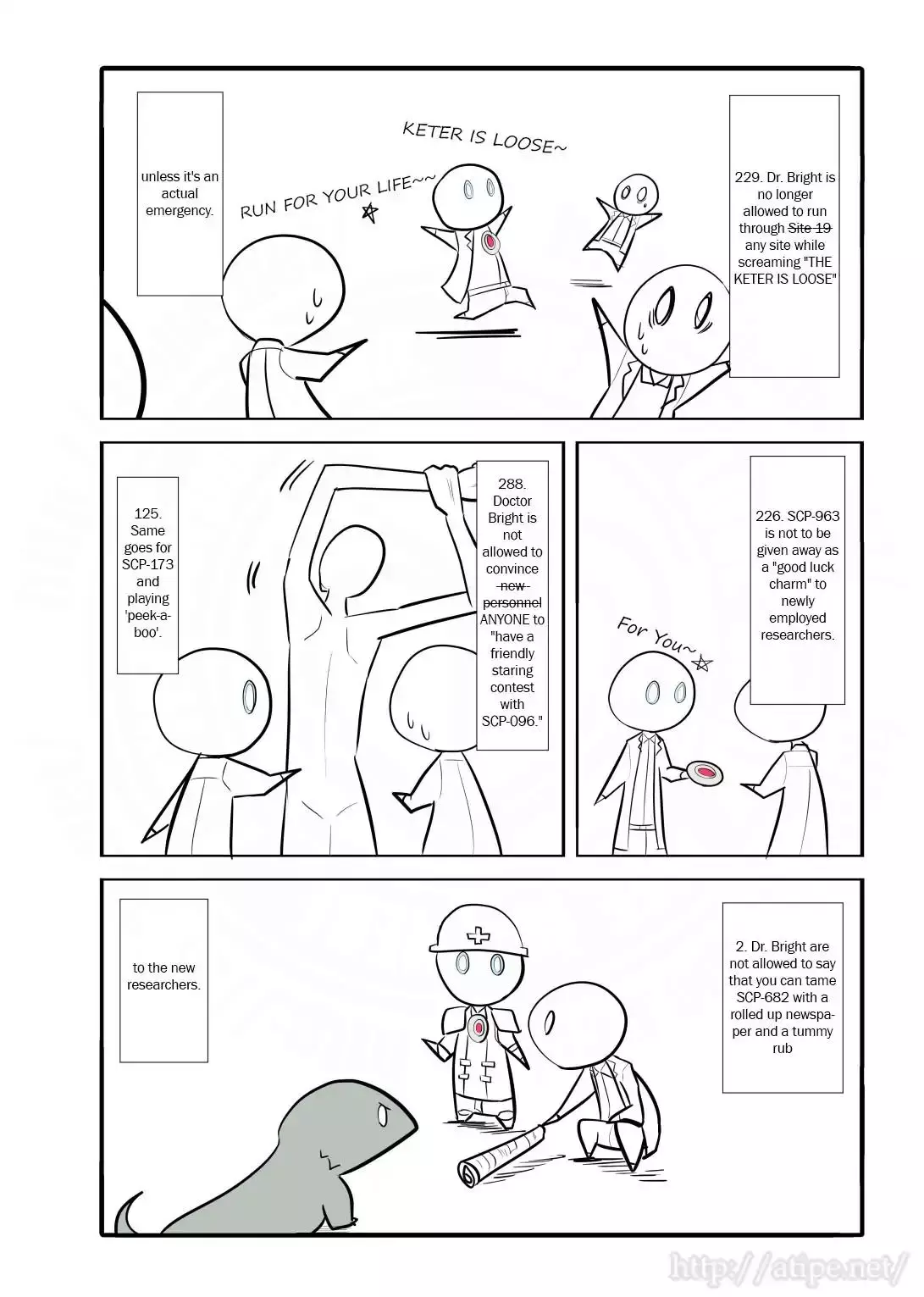 Oversimplified SCP - 9 page 1