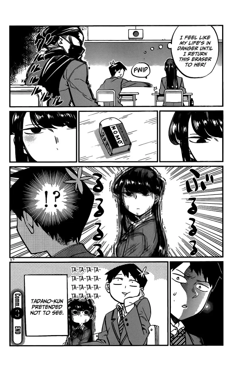 Komi-san wa Komyushou Desu - 1 page 17