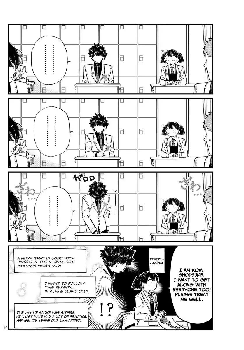 Komi-san wa Komyushou Desu - 133 page 9
