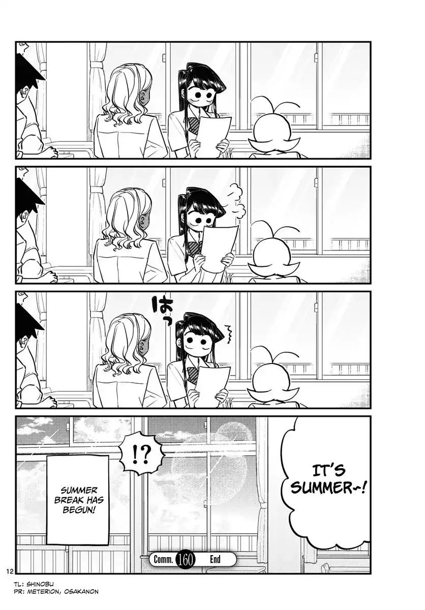 Komi-san wa Komyushou Desu - 160 page 11