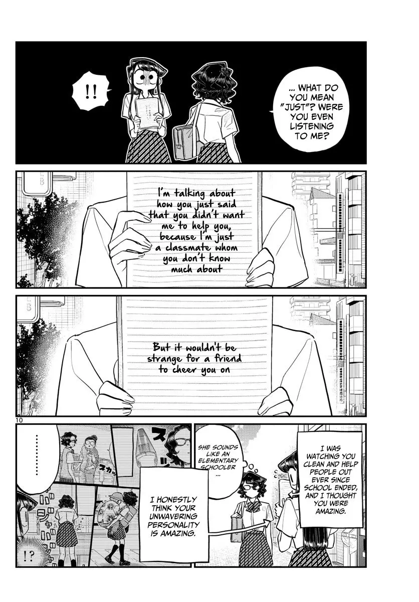 Komi-san wa Komyushou Desu - 196.2 page 010