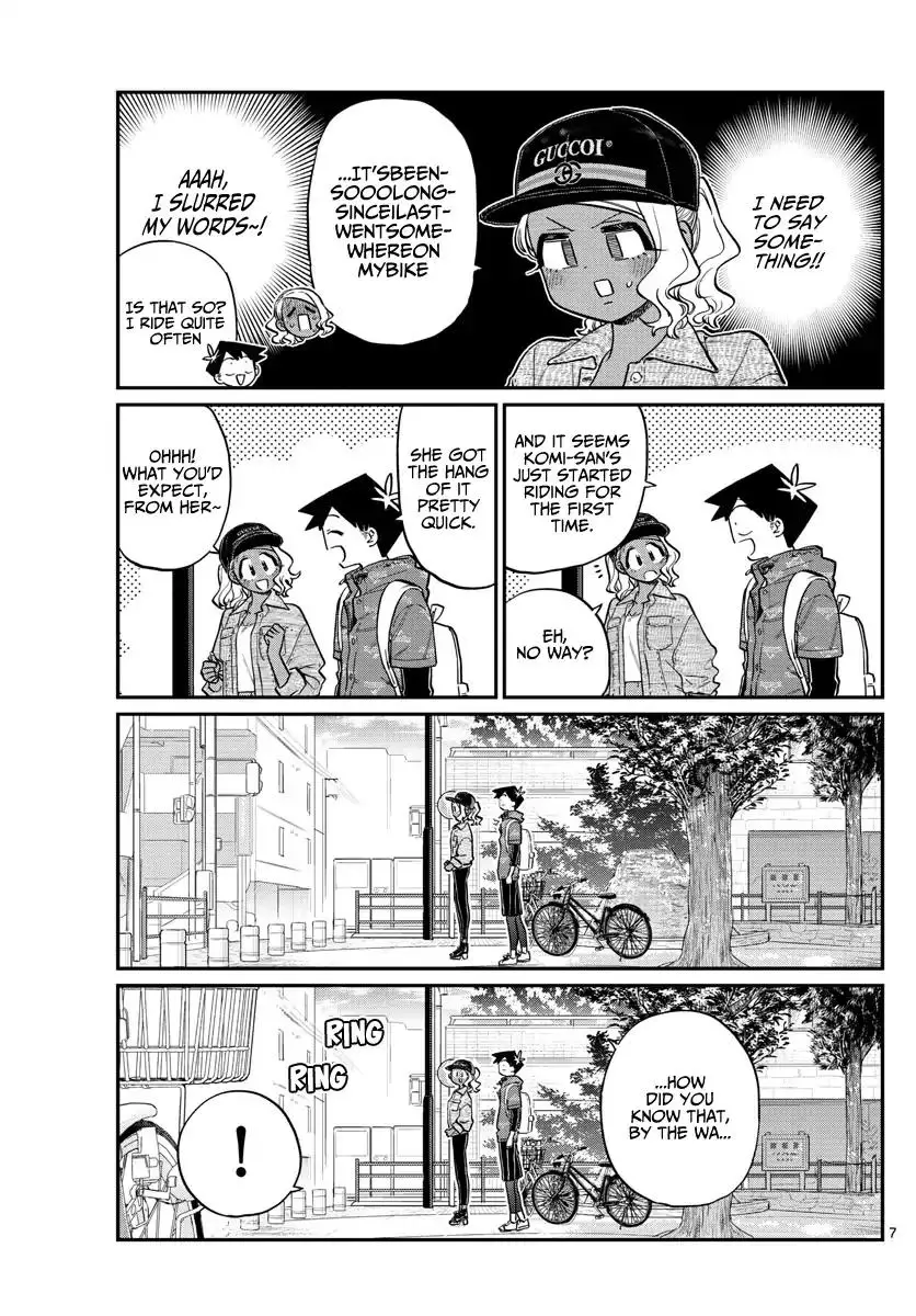 Komi-san wa Komyushou Desu - 214 page 7