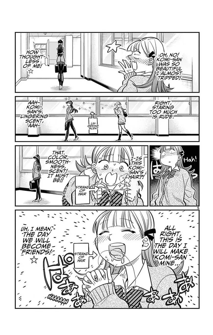 Komi-san wa Komyushou Desu - 23 page 5