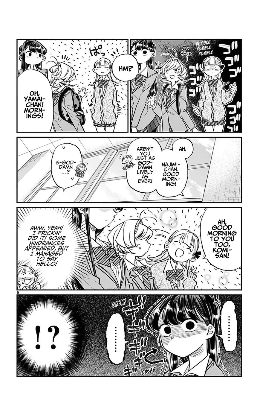 Komi-san wa Komyushou Desu - 23 page 8