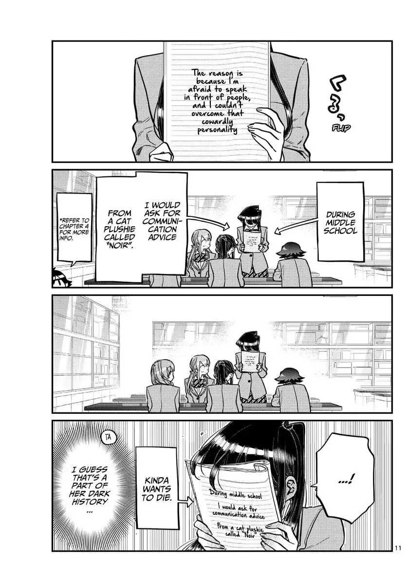 Komi-san wa Komyushou Desu - 252 page 11