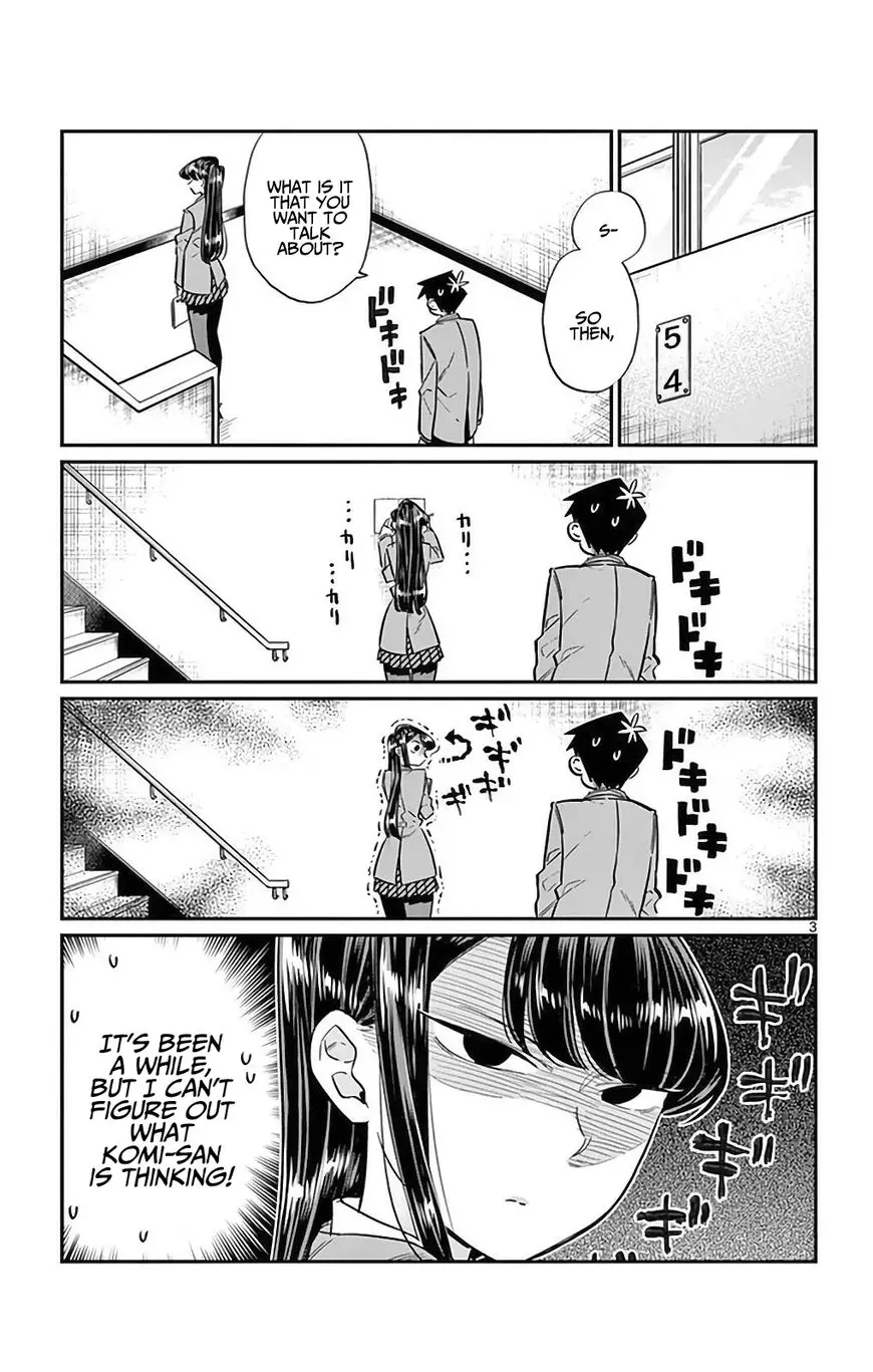Komi-san wa Komyushou Desu - 26 page 3