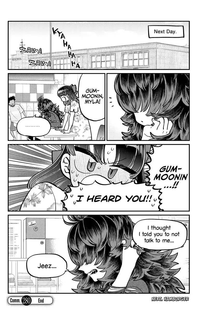 Komi-san wa Komyushou Desu - 280 page 8