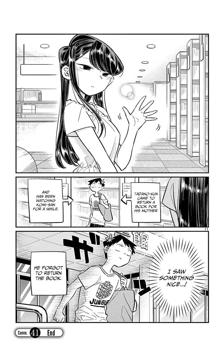 Komi-san wa Komyushou Desu - 41 page 11