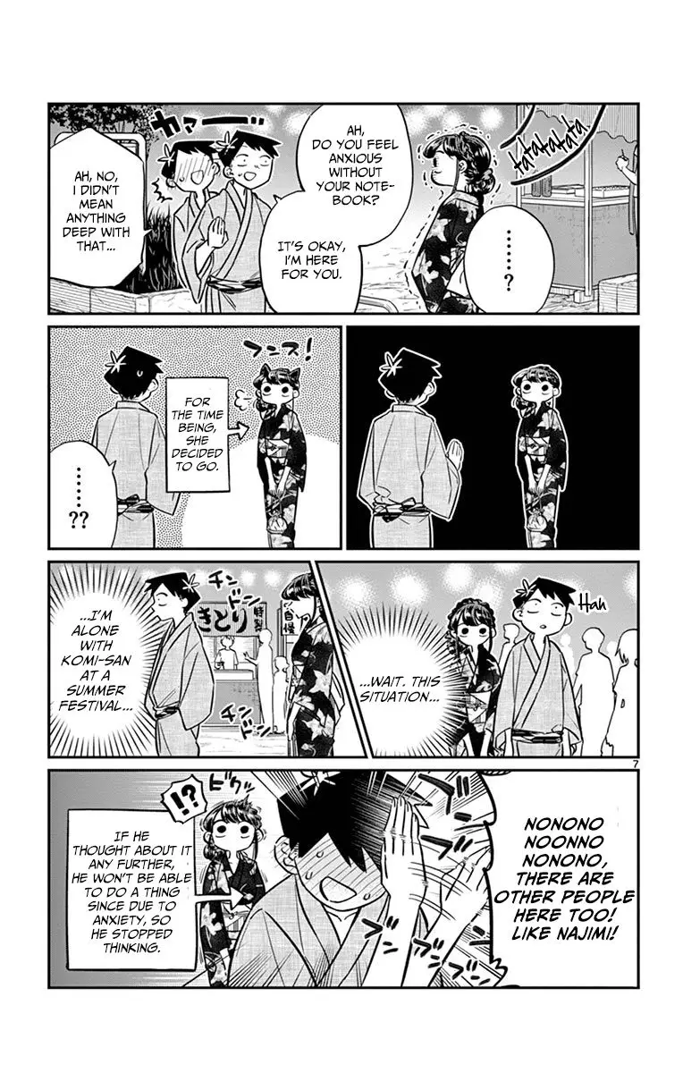 Komi-san wa Komyushou Desu - 46 page 7