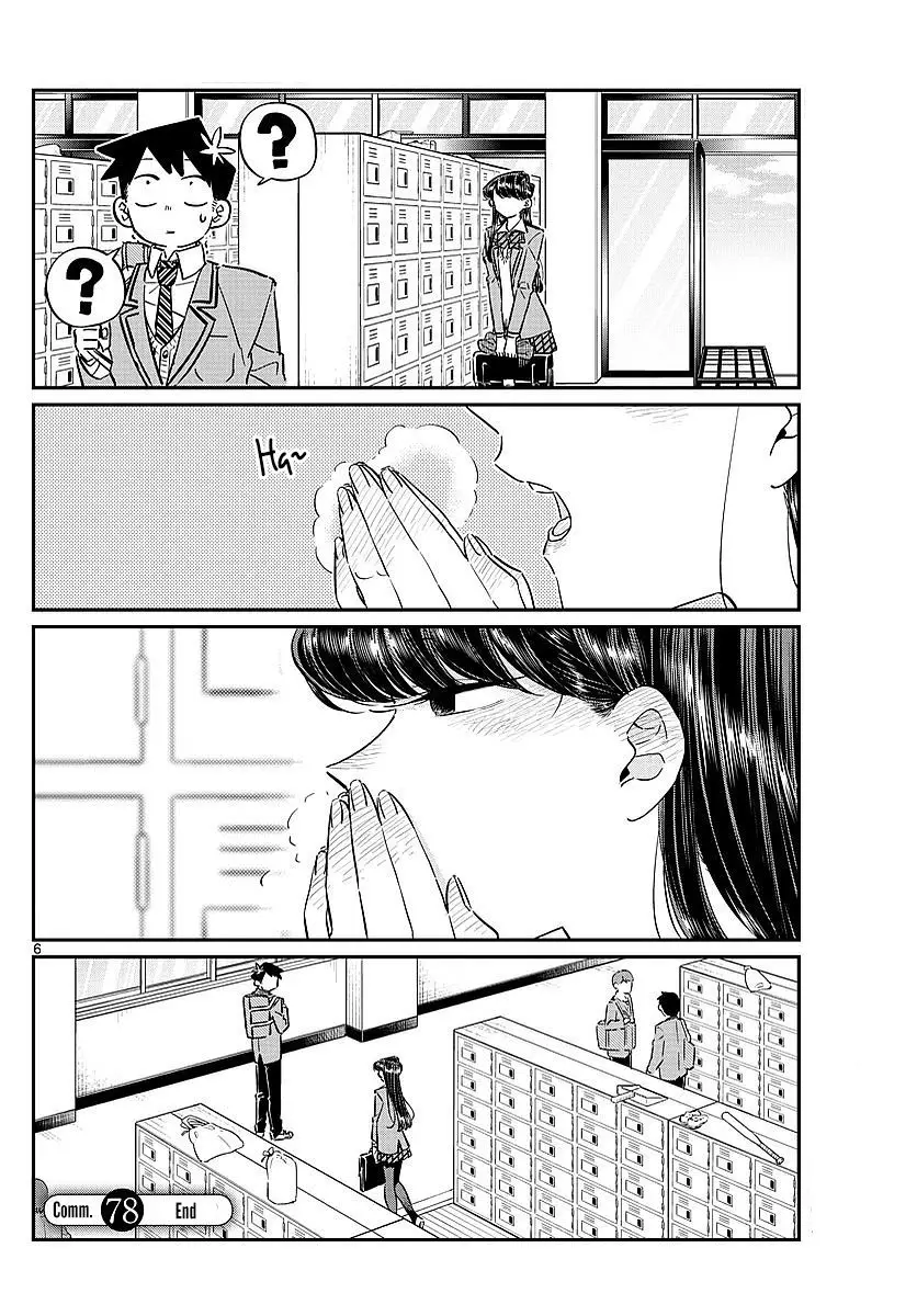 Komi-san wa Komyushou Desu - 78 page 6