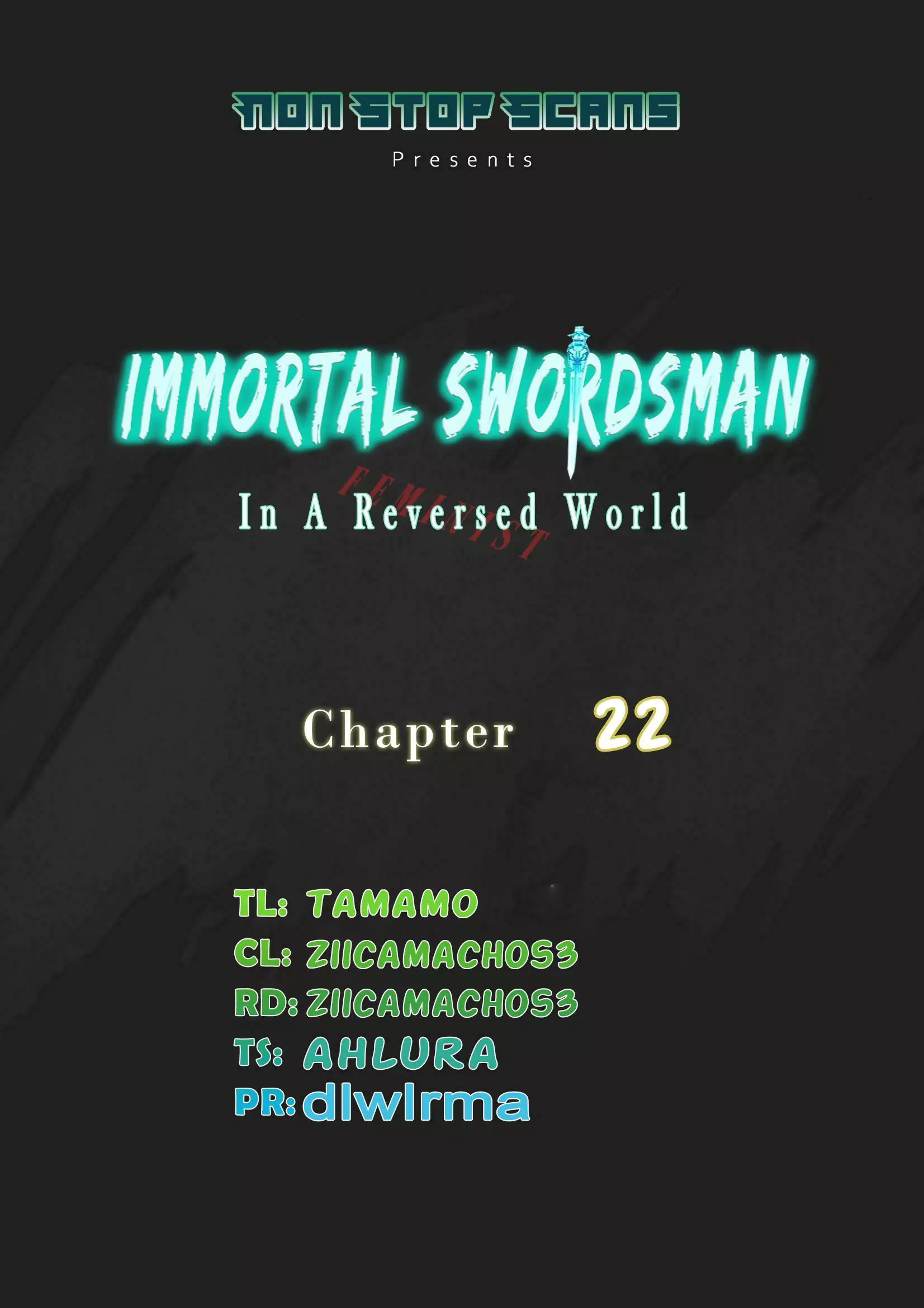 Immortal Swordsman in The Reverse World - 22 page 1