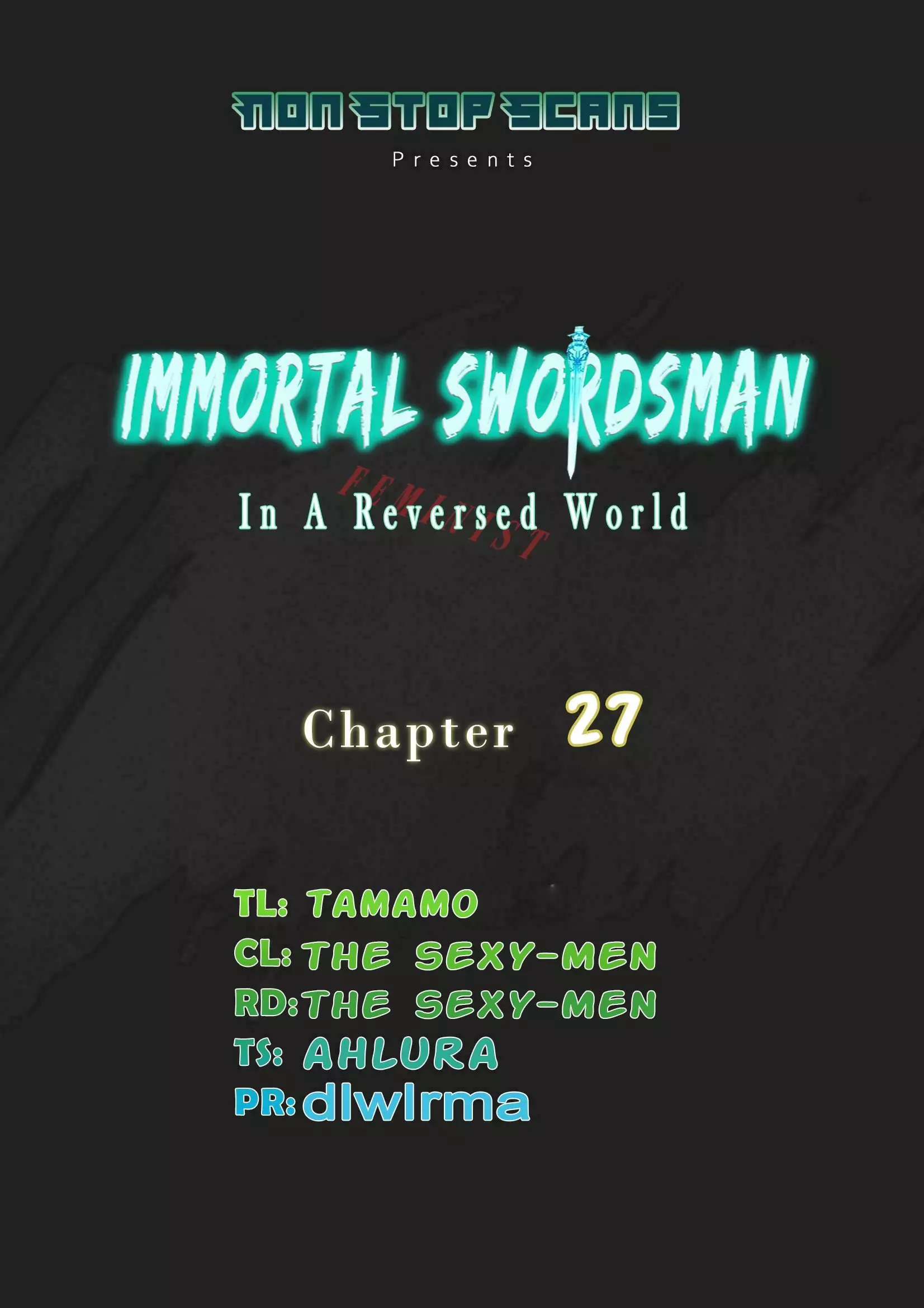Immortal Swordsman in The Reverse World - 27 page 1