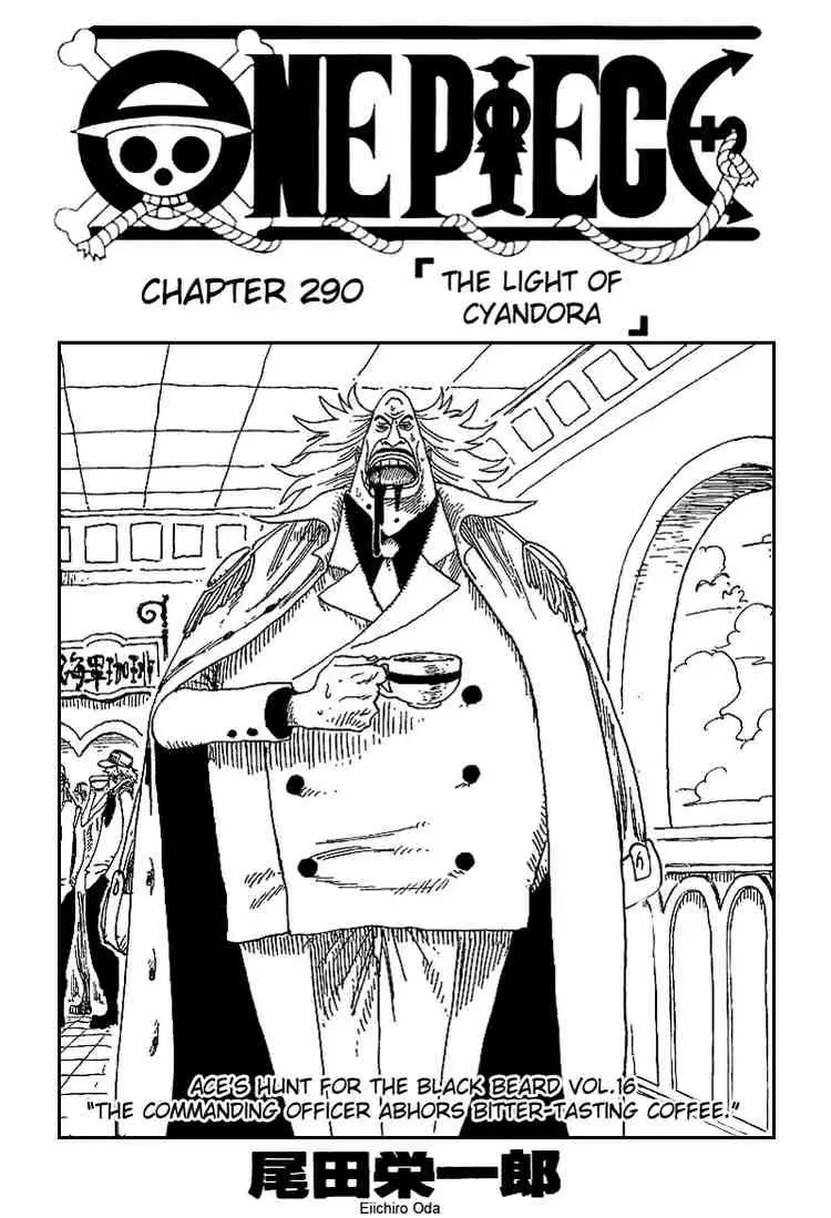 One Piece - 290 page p_00001