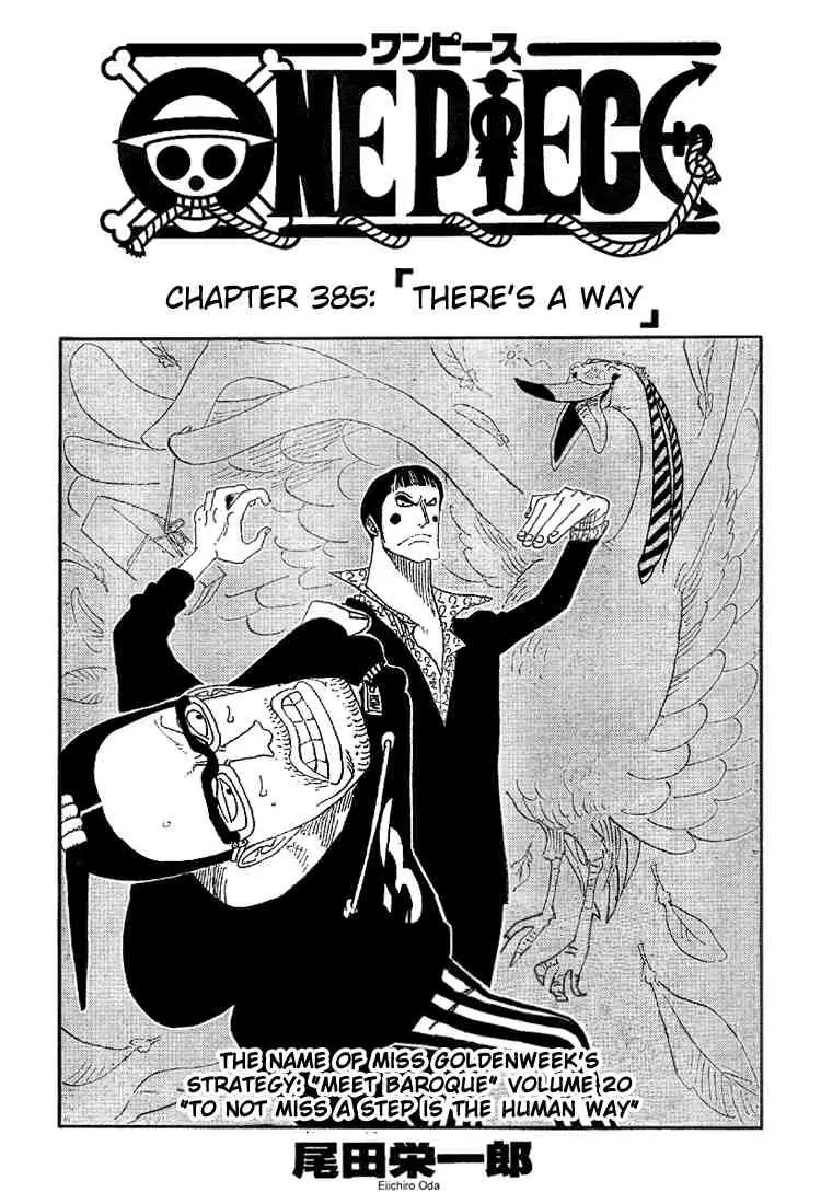 One Piece - 385 page p_00001