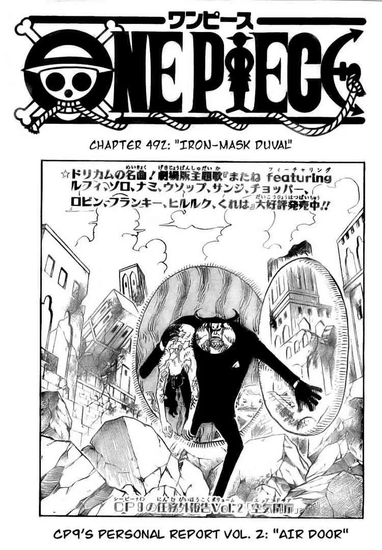 One Piece - 492 page p_00001