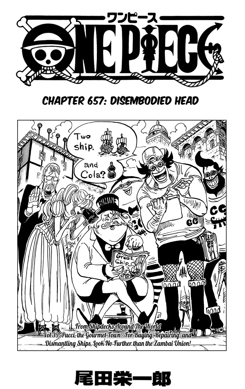 One Piece - 657 page p_00001