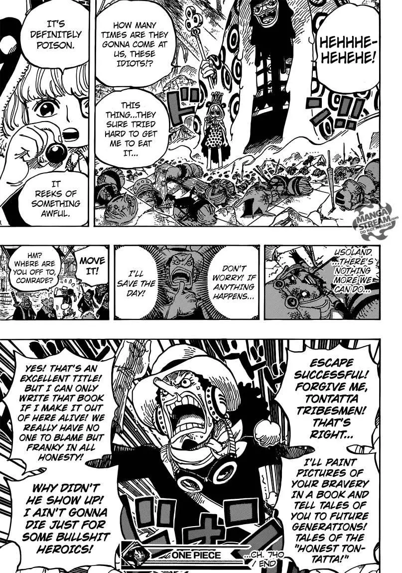 One Piece - 740 page 21