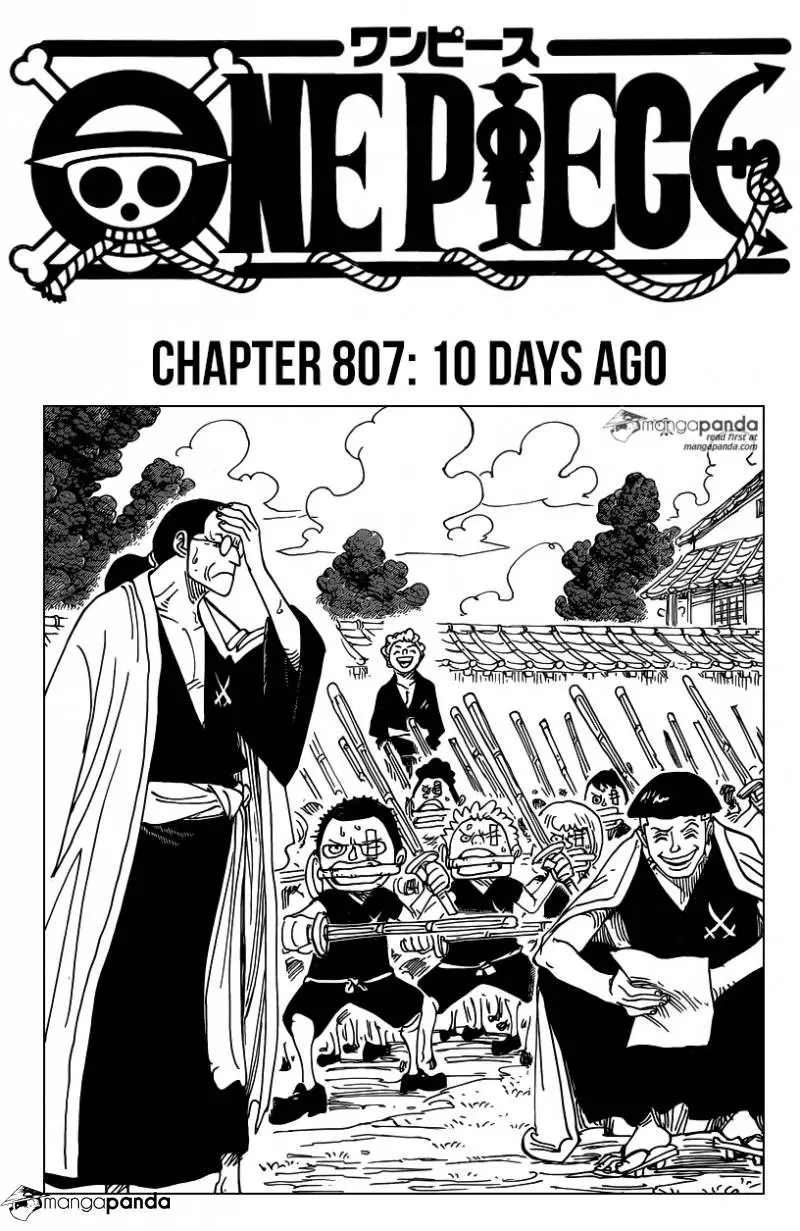 One Piece - 807 page 001