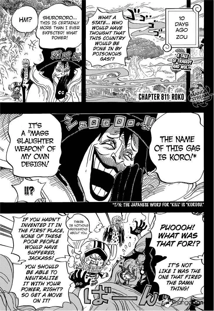 One Piece - 811.2 page 4