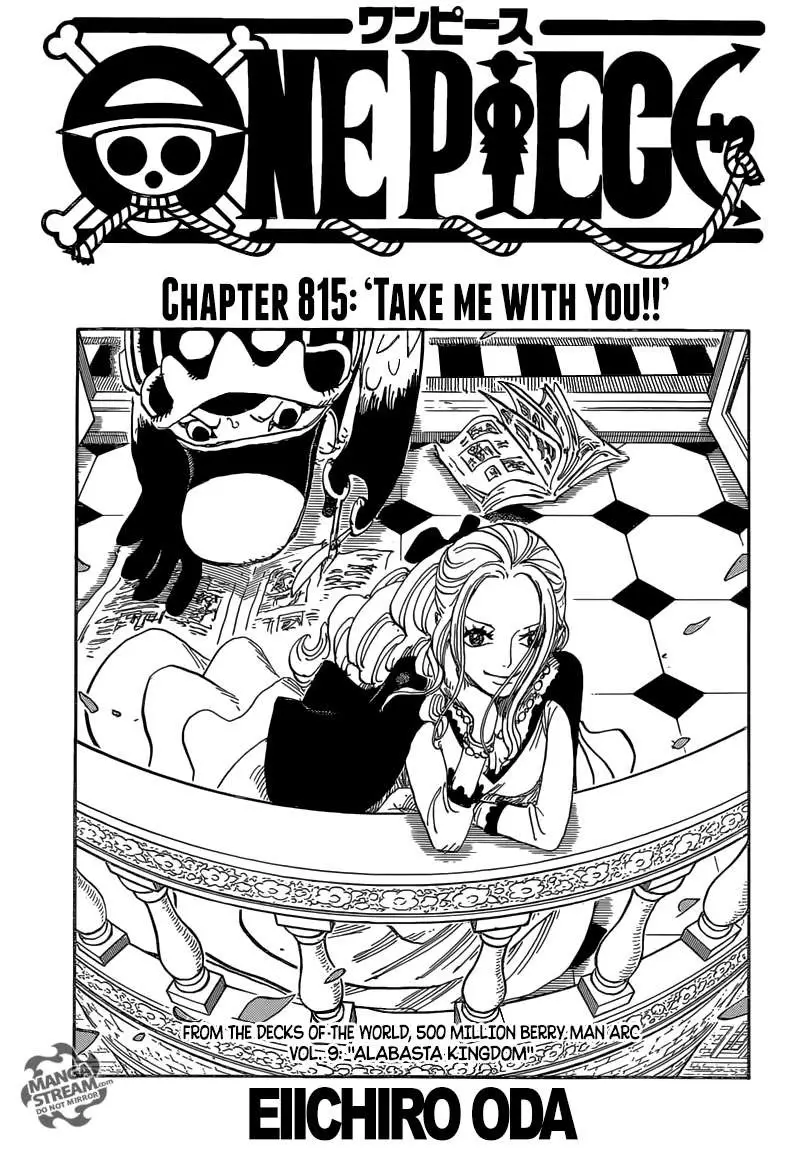 One Piece - 815 page 001