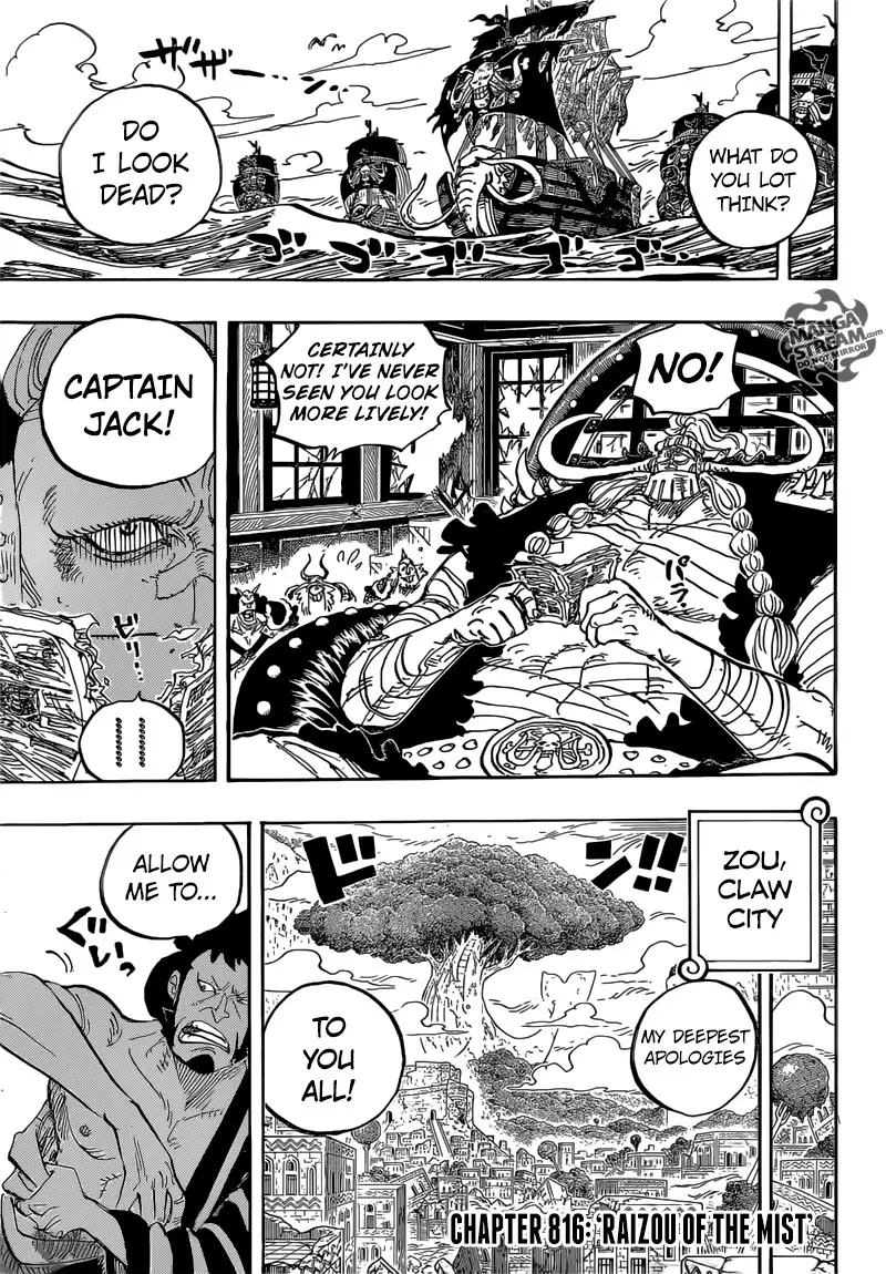 One Piece - 817 page 004