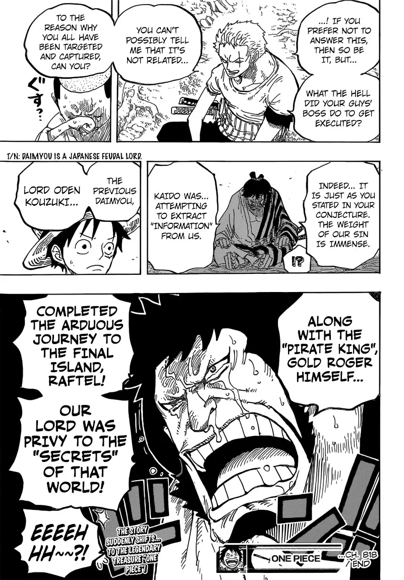 One Piece - 818 page 18