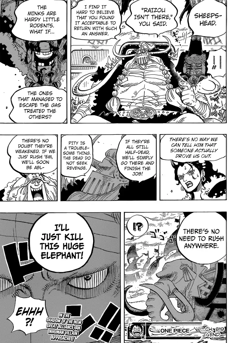 One Piece - 819 page 020