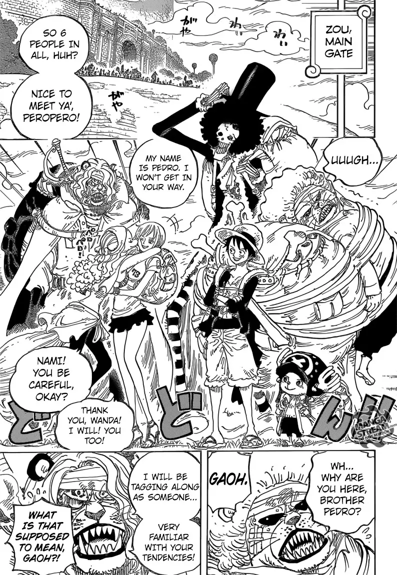 One Piece - 822 page 016