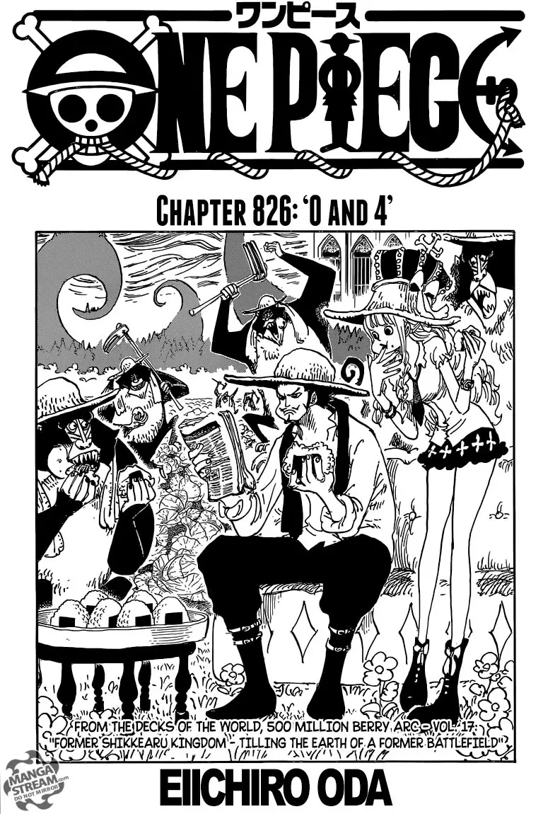 One Piece - 826 page p_00001