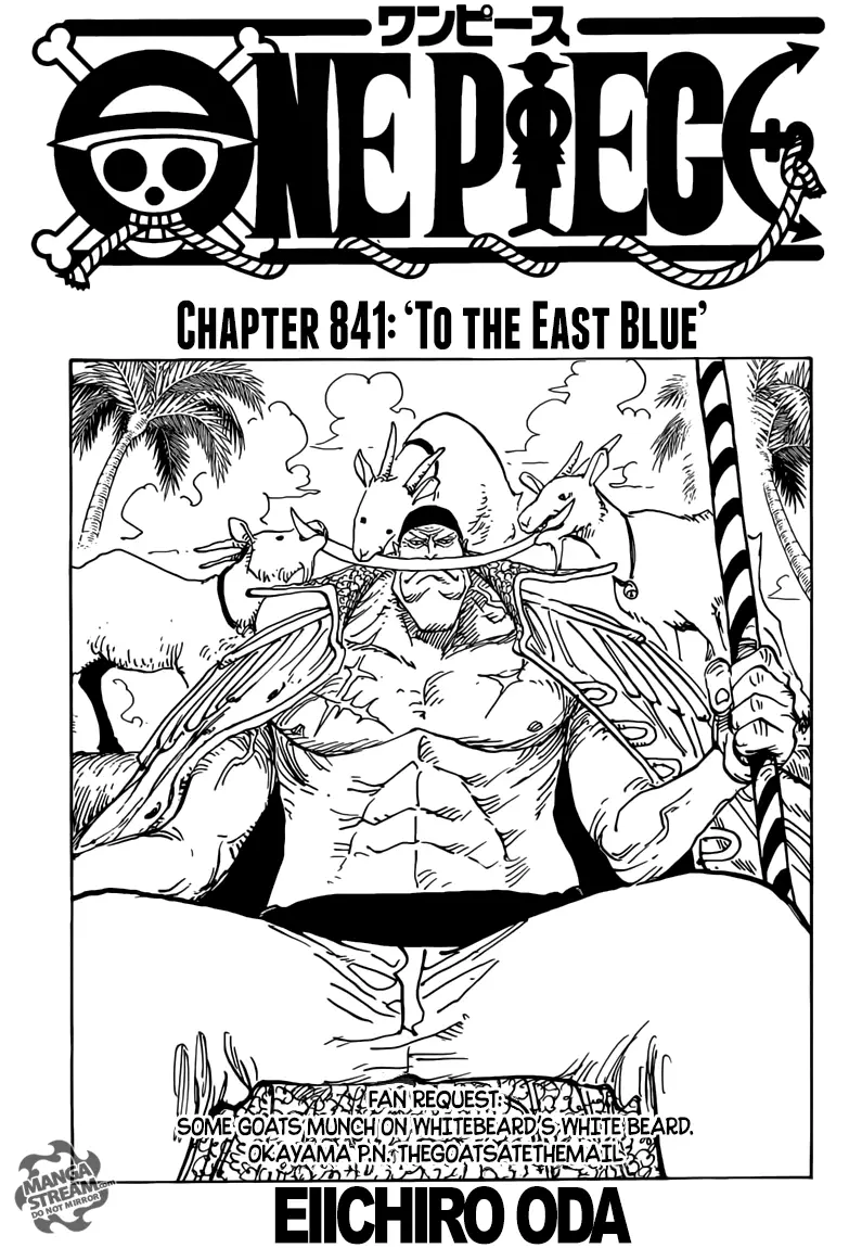 One Piece - 841 page 1