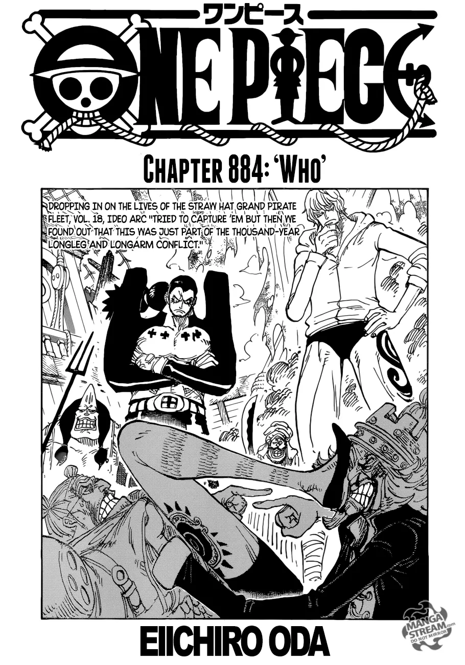 One Piece - 884 page 001