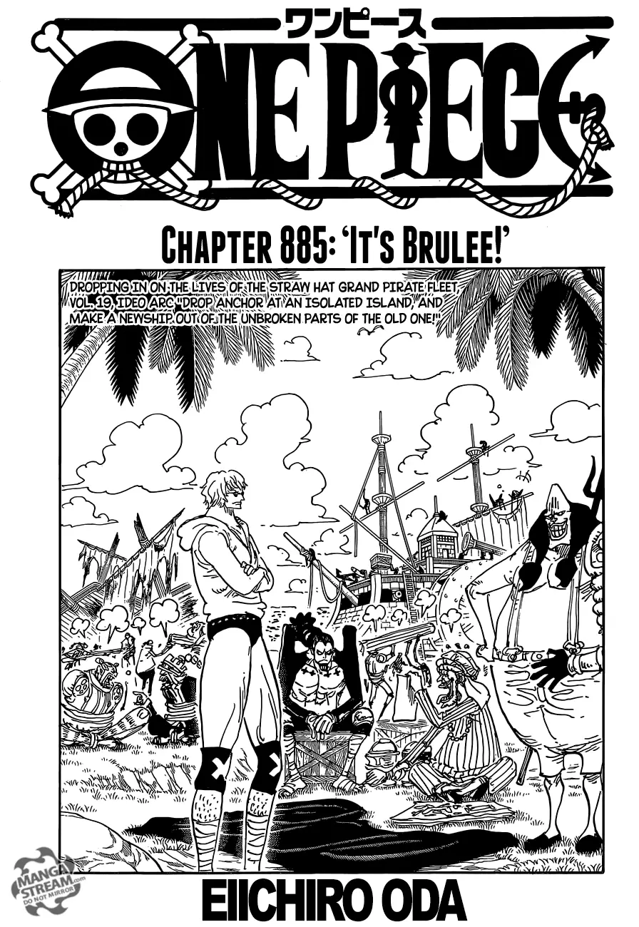 One Piece - 885 page 1