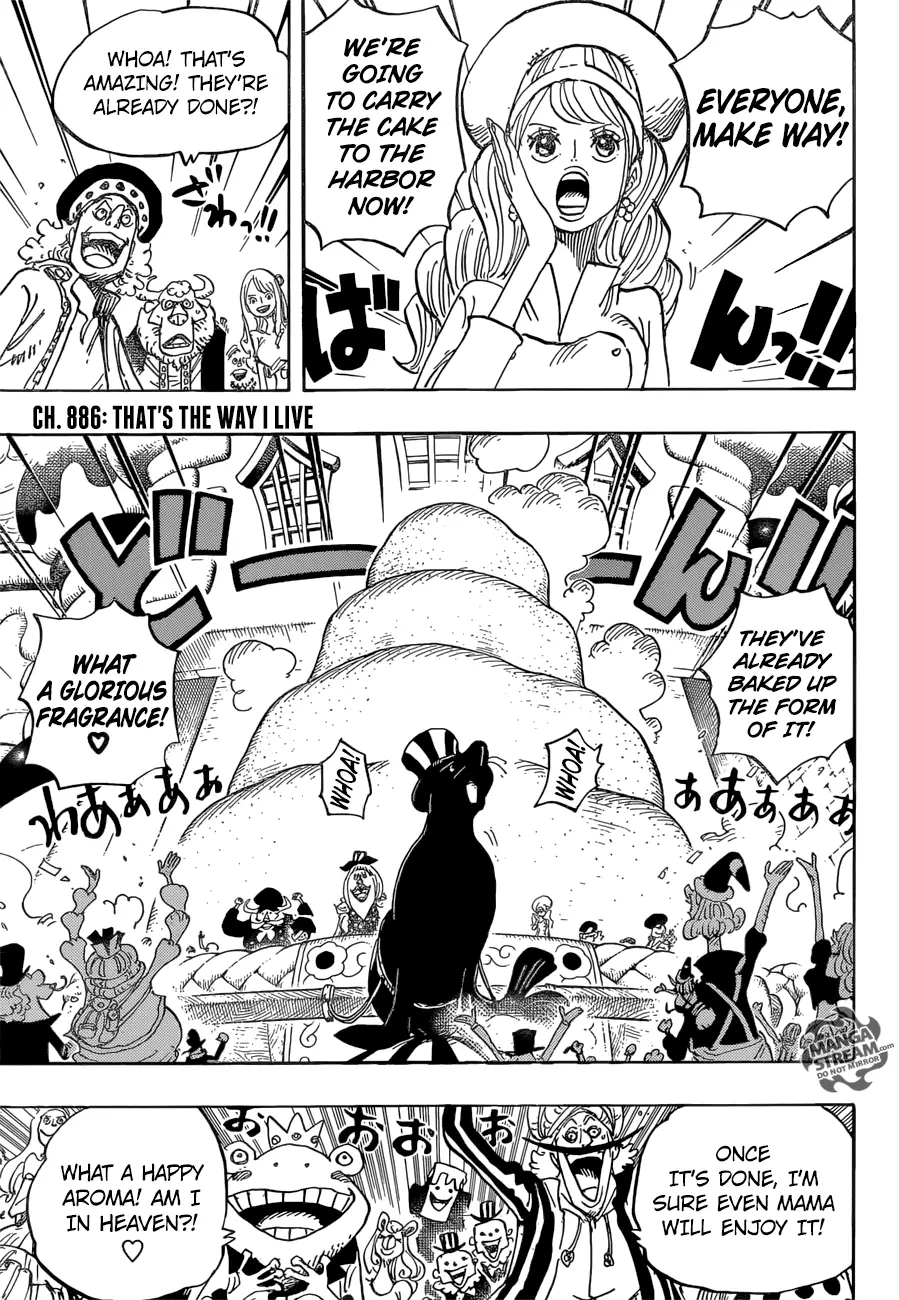 One Piece - 886 page 03