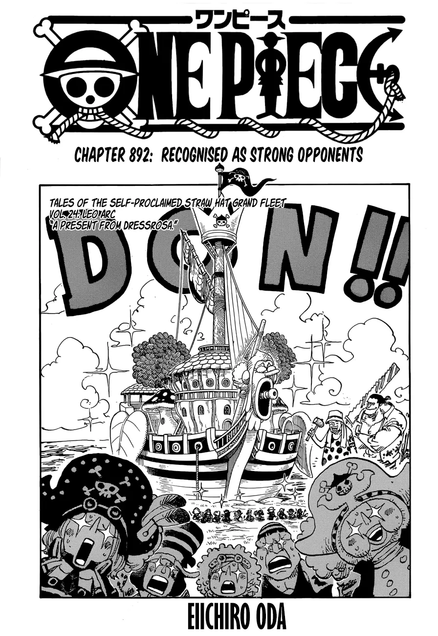 One Piece - 892 page 01