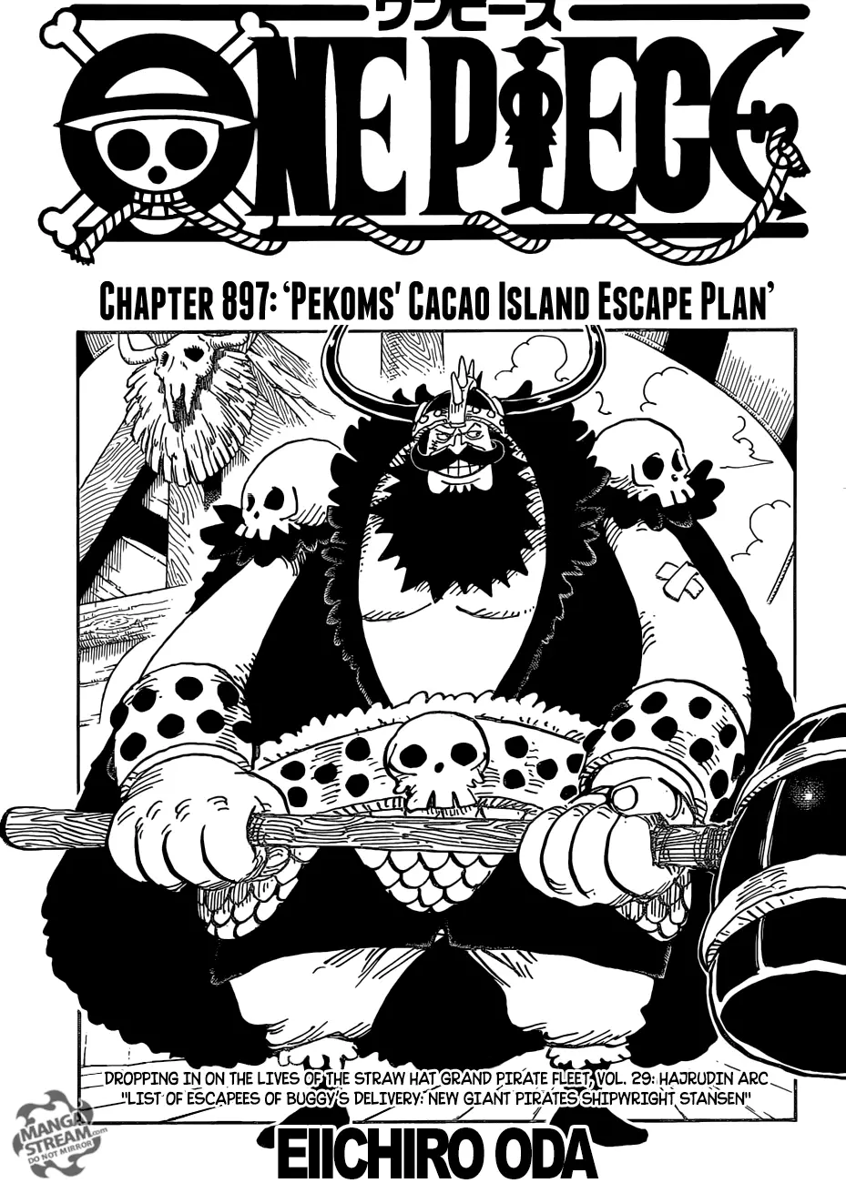 One Piece - 897 page 1