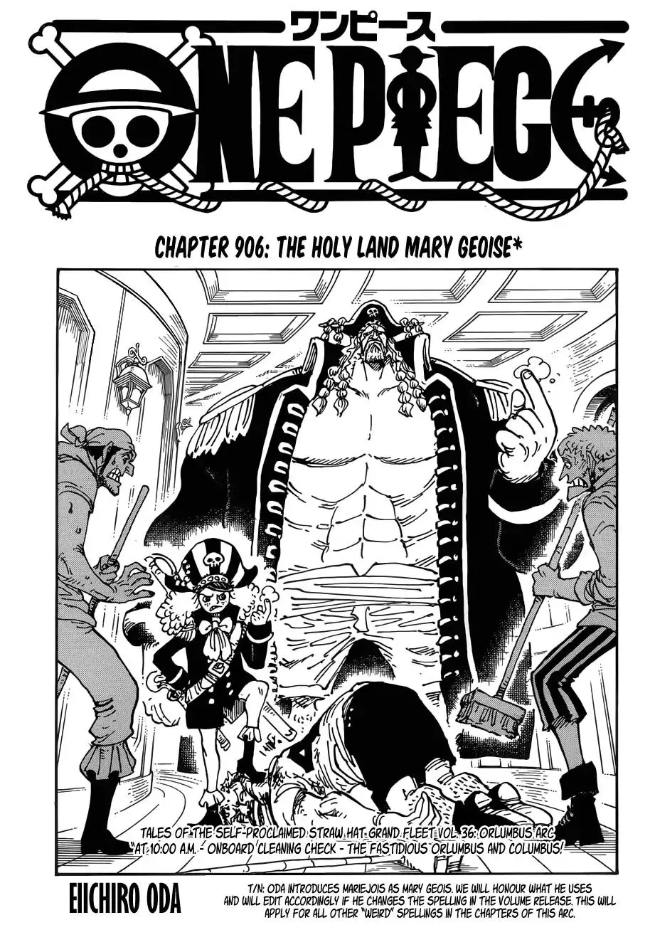 One Piece - 906 page 0