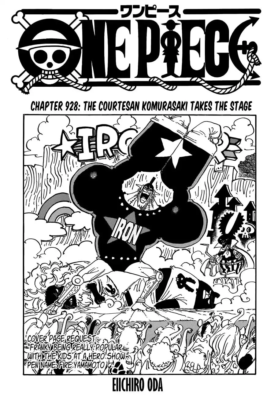 One Piece - 928 page 3